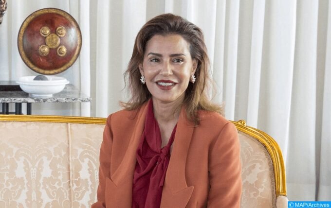 صورة صاحبة السمو الملكي الأميرة للا مريم تترأس اجتماع المجلس الإداري للمصالح الاجتماعية للقوات المسلحة الملكية