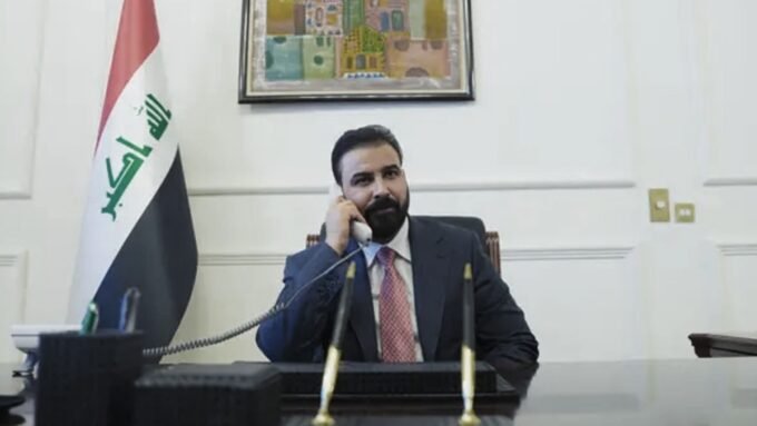 صورة لعلي الزيدي، المرشح لمنصب رئيس وزراء العراق