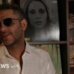 صورة فضل شاكر مع ابنه محمد خلال تصوير أغنية 'كيفك عا فراقي'