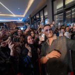 محمد رمضان والمخرج محمد دياب وفريق عمل فيلم أسد في العرض الخاص بالرياض