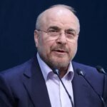 رئيس البرلمان الإيراني محمد باقر قاليباف في طهران (أرشيفية من رويترز)