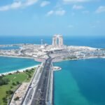 صورة جوية لمحطة براكة للطاقة النووية في الإمارات العربية المتحدة