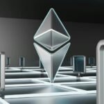 Illustration of a secure digital signature or a clear transaction approval screen on a crypto wallet