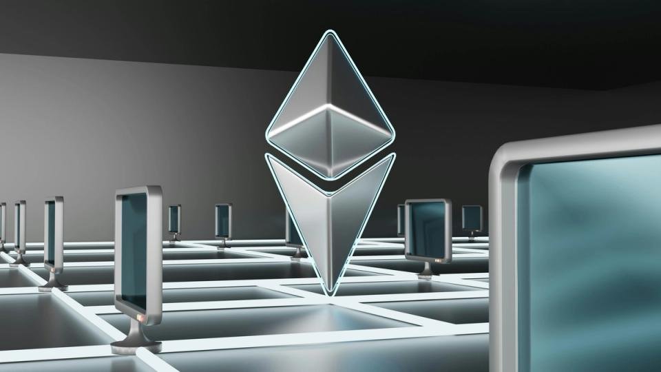 Illustration of a secure digital signature or a clear transaction approval screen on a crypto wallet