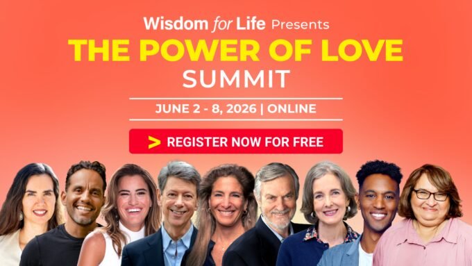People meditating and connecting, symbolizing peace, love, and personal growth