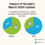 google ai search update impact