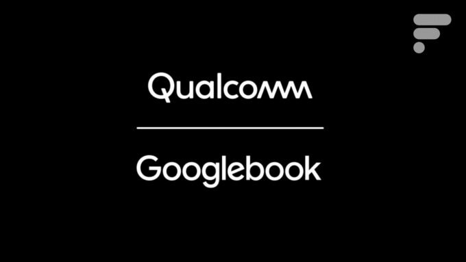 Logo Qualcomm et Googlebook, symbolisant le partenariat pour les nouveaux PC portables Android.