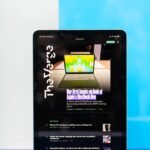 Apple iPad Air M4 (2026) in a modern setting, showcasing its sleek design and vibrant display.