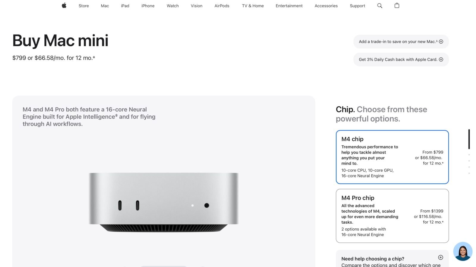 mac mini price increase