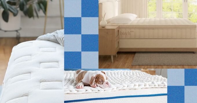 A comfortable, plush mattress with soft bedding, symbolizing a restful night's sleep and great deals.