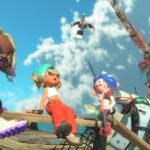 Nintendo Switch 2 console with Splatoon Raiders game box
