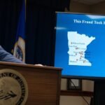 U.S. Attorney Andrew Luger announces a fraud case involving the Feeding Our Future nonprofit