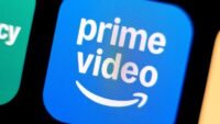 Prime Video mobile app displaying a short-form video clip, resembling a TikTok feed