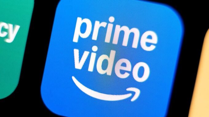Prime Video mobile app displaying a short-form video clip, resembling a TikTok feed