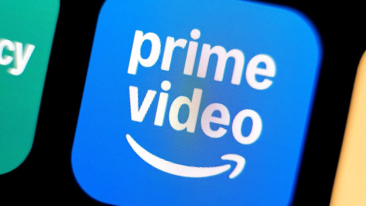 Prime Video mobile app displaying a short-form video clip, resembling a TikTok feed