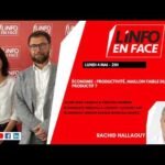 Javier Diaz Cassou et Cristina Moreno, experts de la Banque Mondiale, en plein débat sur la productivité au Maroc lors de l'émission L'Info en Face.