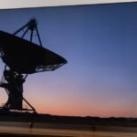 Side-by-side comparison of a Super Quantum Dot TV and an RGB LED TV demonstrating color fidelity at Display Week.