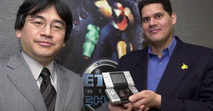 Reggie Fils-Aimé, former President of Nintendo of America, speaking at an event