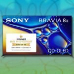 Sony Bravia 8 II 65-inch OLED 4K HDR Google TV