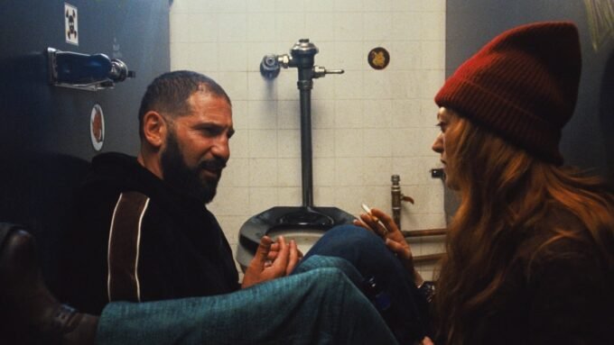 Jon Bernthal and Marin Ireland share a moment in 'The Bear's special episode 'Gary'