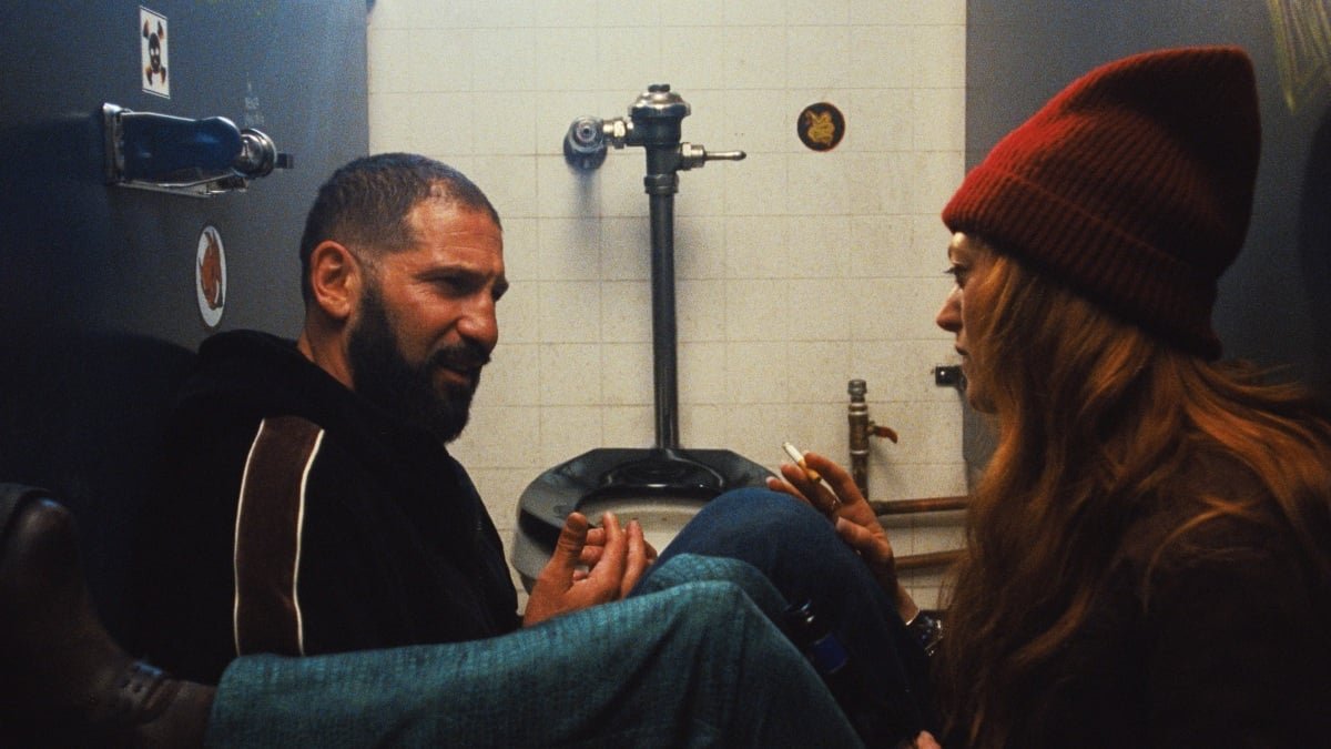 Jon Bernthal and Marin Ireland share a moment in 'The Bear's special episode 'Gary'