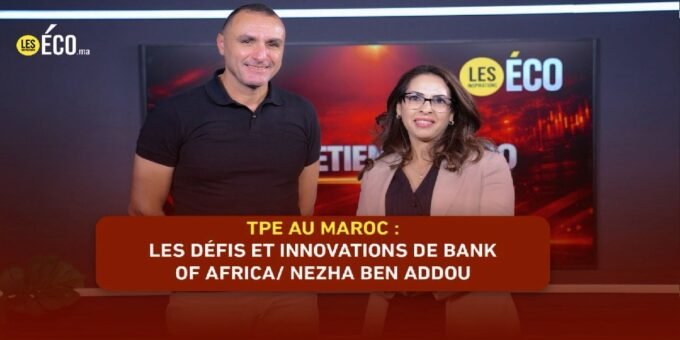 Nezha Ben Addou, Responsable Marché Pro / TPE chez Bank of Africa, évoquant la transformation des Très Petites Entreprises au Maroc.