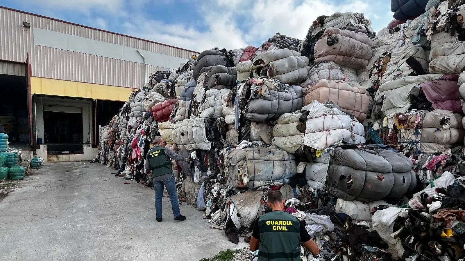 Trafic transfrontalier de déchets textiles