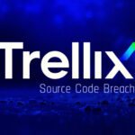 Illustration of a lock and code, representing a source code breach at cybersecurity company Trellix