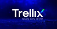 Illustration of a lock and code, representing a source code breach at cybersecurity company Trellix