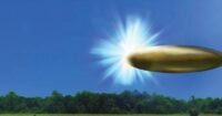 A stylized image representing unidentified anomalous phenomena (UAP) or declassified government documents, hinting at mystery and disclosure.