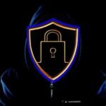 Abstract representation of AI and cybersecurity, possibly a digital brain or network with a lock icon, symbolizing the intersection of AI and crypto security.