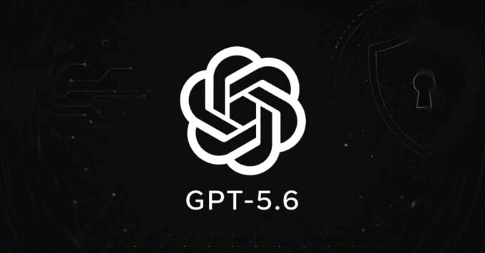 Illustration of OpenAI's GPT-5.6 Sol model, depicted as a secure, intelligent shield protecting digital systems from cyber threats, with abstract AI elements in the background.