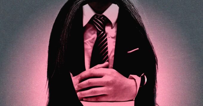 A conceptual image representing digital privacy under threat, perhaps a blurred face or a padlock over a digital silhouette.