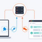 Illustration depicting a digital lock being picked, with AI symbols and code snippets in the background, representing compromised AI security.
