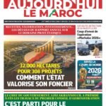 Une illustration symbolisant la solidarité et le soutien social au Maroc, avec des mains tendues et des figures représentant les bénéficiaires des aides.