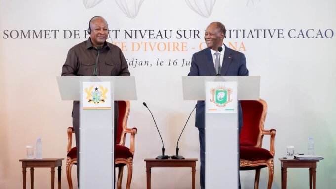 cacao, Côte d'Ivoire, Ghana, marché mondial, prix du cacao, volatilité, Opep du cacao, Alassane Ouattara, John Dramani Mahama, production de cacao, économie africaine, agriculture
