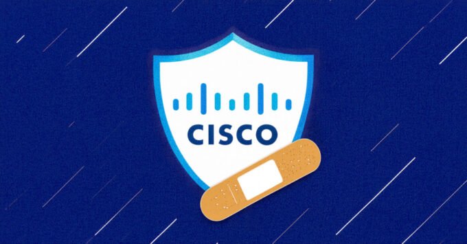 Cisco Unified Communications Manager logo with a warning symbol, representing a critical security vulnerability