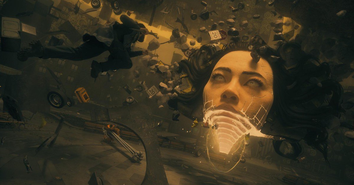Control Resonant game logo with Dylan Faden character art