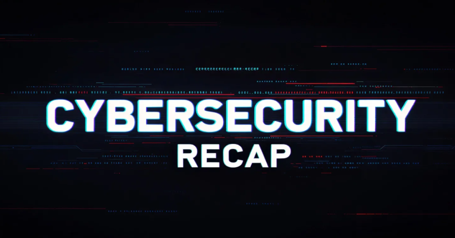 A digital lock icon overlaid with network lines, symbolizing cybersecurity threats and defenses.