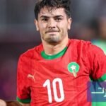 إبراهيم دياز على أعتاب إنجاز تاريخي في كأس العالم مع أسود الأطلس 6 إبراهيم دياز لاعب المنتخب المغربي يحتفل بتمريرة حاسمة في مباراة كأس العالم 2026