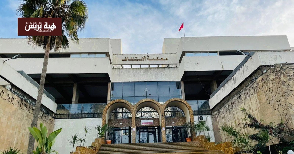 صورة للمتهمين سعيد الناصري وعبد النبي بعيوي خلال المحاكمة في قضية إسكوبار الصحراء