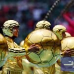 صورة جوية لملعب أزتيكا في مكسيكو سيتي خلال حفل افتتاح كأس العالم 2026 مع الأضواء والجماهير