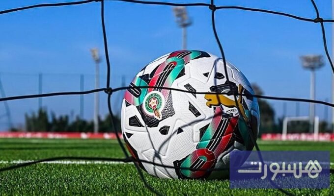 صورة توضيحية لمباراة كرة قدم في البطولة الاحترافية المغربية
