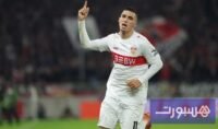 صورة بلال الخنوس لاعب شتوتغارت والمنتخب المغربي