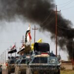 تحدي حصر السلاح: العراق يواجه نفوذ إيران في مسعى استعادة سيادة الدولة 6 مركبات مدرعة لقوات الأمن العراقية وفصائل الحشد الشعبي خلال معارك ضد تنظيم داعش.