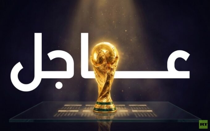 صورة لملعب SoFi Stadium في لوس أنجلوس يستعد لاستضافة مباريات كأس العالم 2026