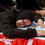صورة عامة للحدود اللبنانية الإسرائيلية أو لغارة جوية حديثة