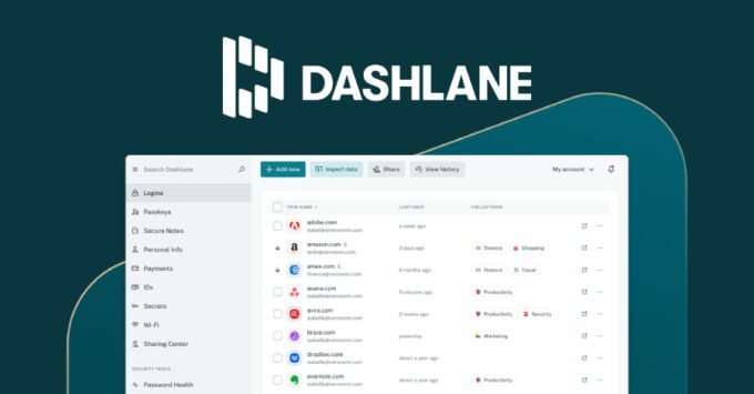 A digital padlock icon with the Dashlane logo, symbolizing the recent security incident and the importance of password manager security.