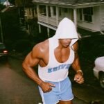 David Goggins, a former Navy SEAL and ultra-endurance athlete, known for his mental toughness and motivational speaking.