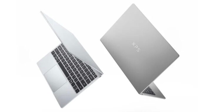 Dell XPS 13 laptop on a desk